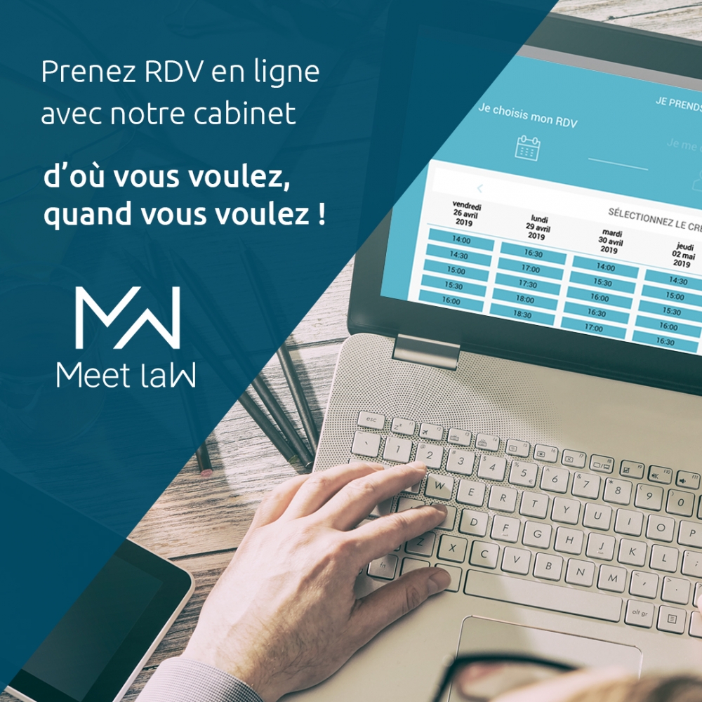 Prenez votre rendez-vous avec le cabinet en quelques clics ! 